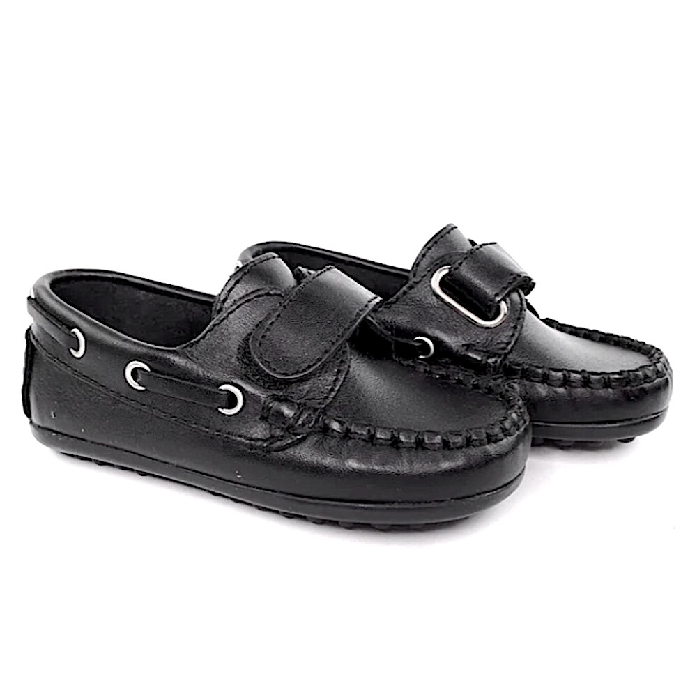 💜10/$25💜NEW Black Faux Leather Josmo Boys’ Shoes